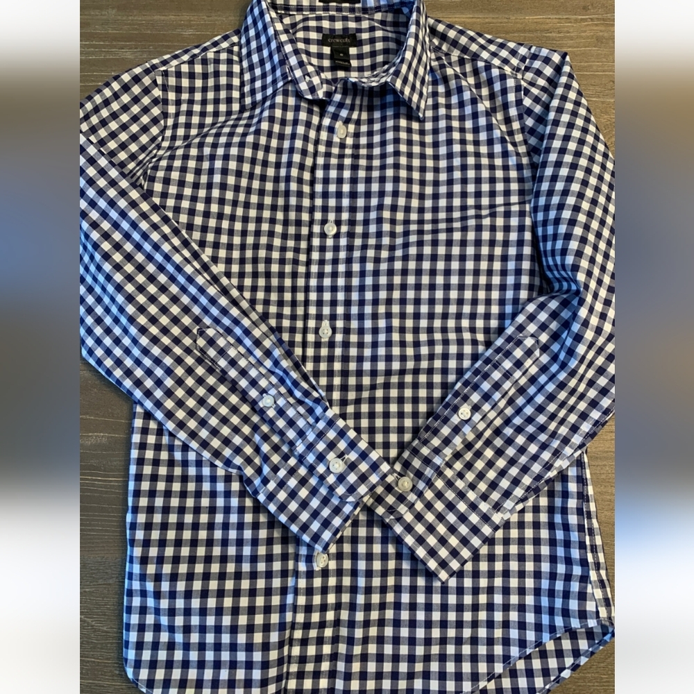Crewcuts  Ludlow dress shirt size 8, Gently Worn No Flaws